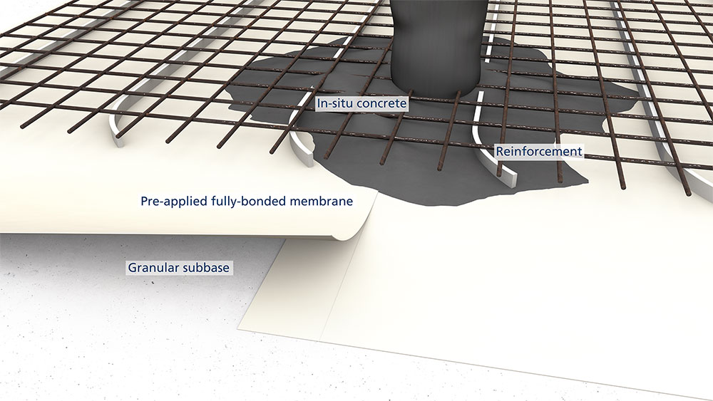 Structure Fresh Concrete Composite System